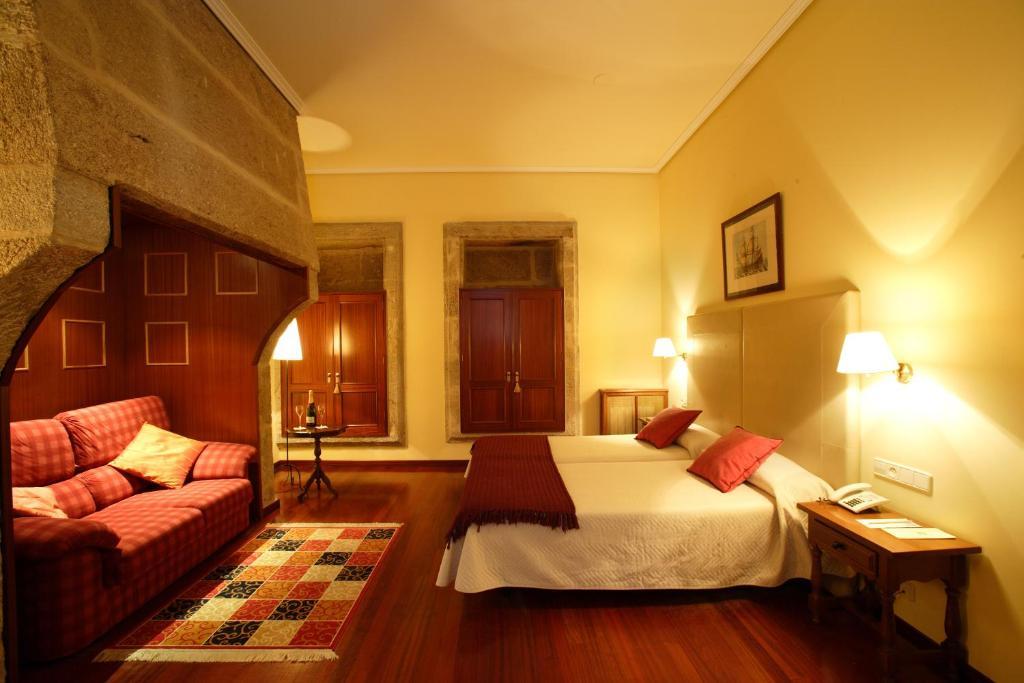 Pazo De Mendoza Hotel Baiona Ngoại thất bức ảnh